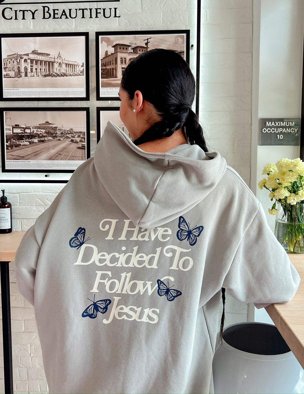 I HAVE DECIDED TO FOLLOW JESUS HOODIE